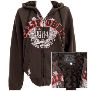 Free Culture California Sweat Jacket